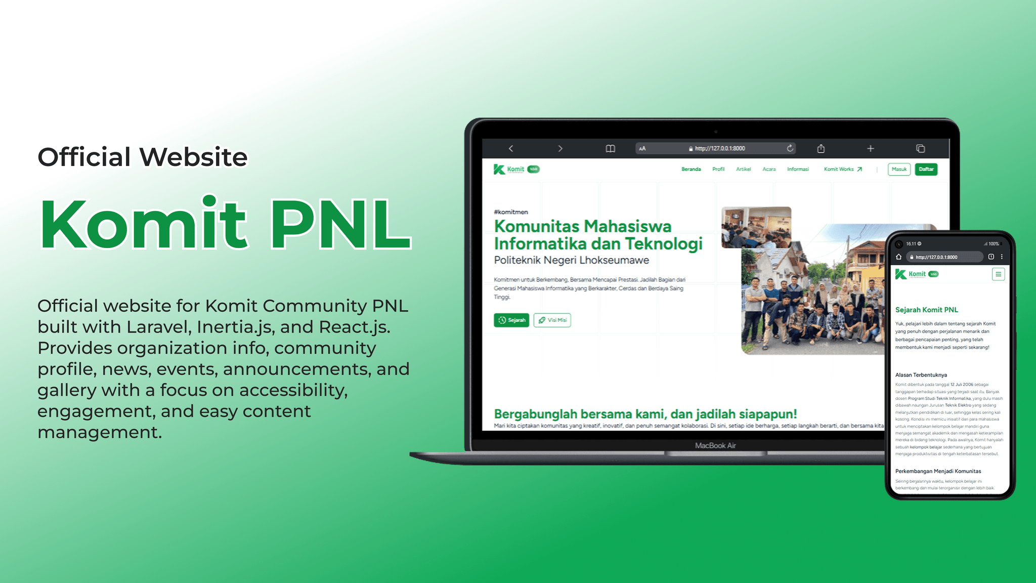 Official Website of Komit Community PNL
